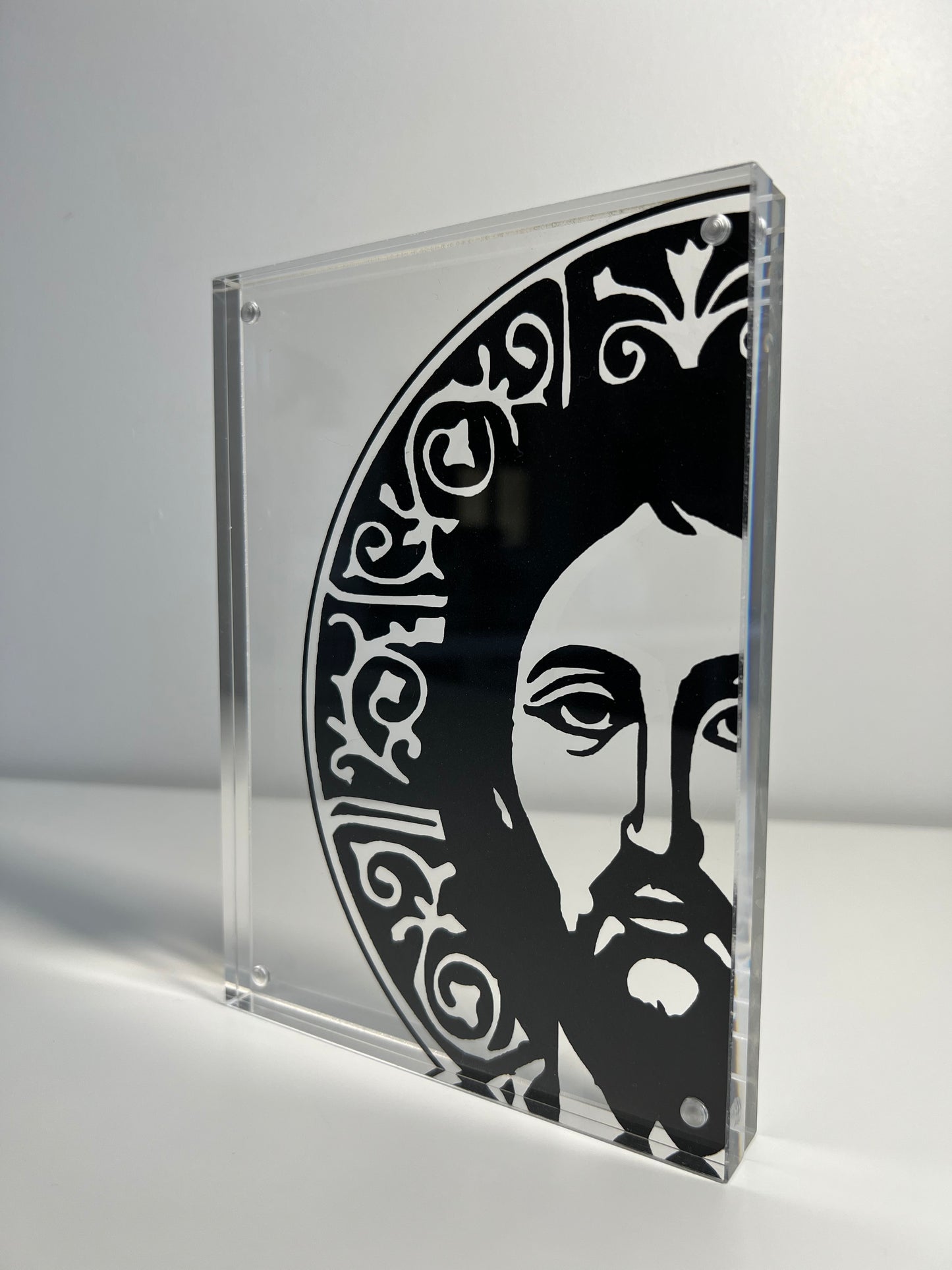 Acrylic Icon Christ (shimmer)