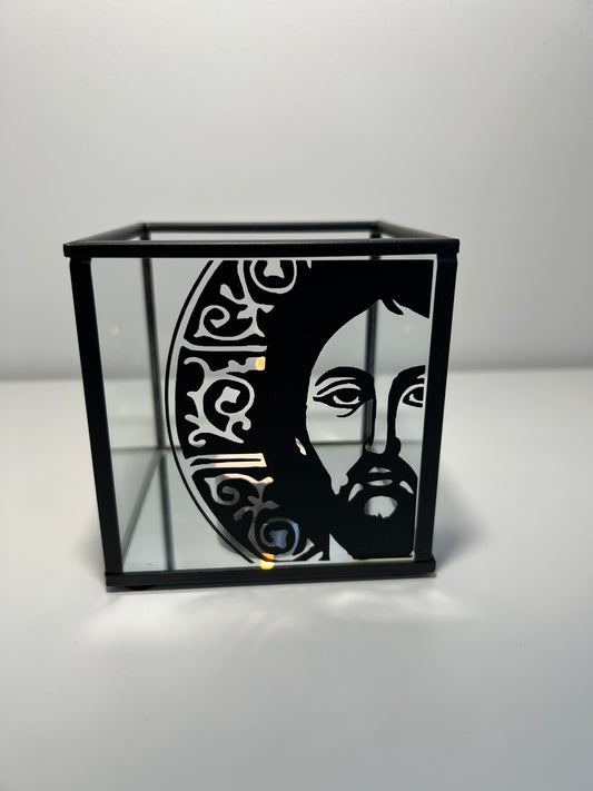 Small Christ Candle/Kandili Holder (Signature Collection)