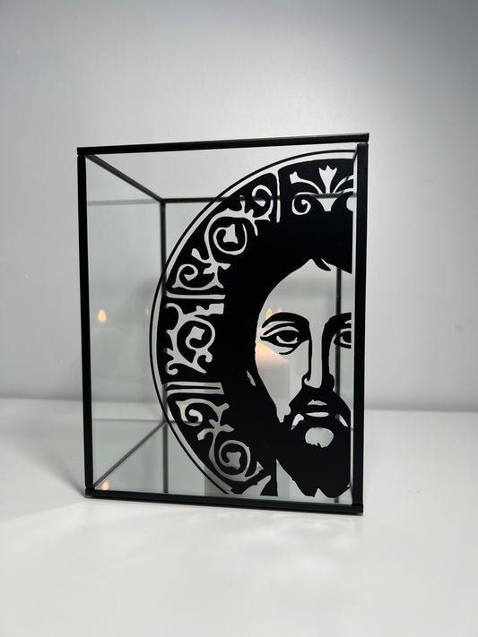 Large Christ Candle/Kandili Holder (Signature Collection)